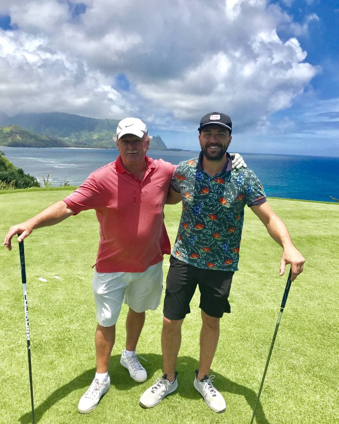 Jim & Darren at Golf